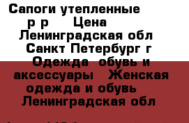 Сапоги утепленные rieker р-р38 › Цена ­ 1 900 - Ленинградская обл., Санкт-Петербург г. Одежда, обувь и аксессуары » Женская одежда и обувь   . Ленинградская обл.